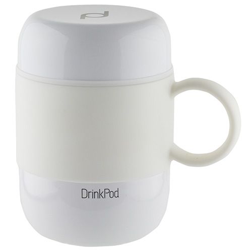 Grunwerg Pioneer Vacuum Mini Mug With Handle White