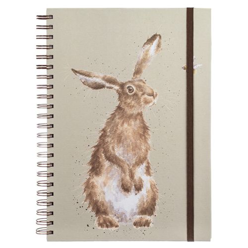 Wrendale Designs Hare and the Bee Large A4 Notebook