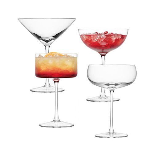 LSA LULU Champagne / Cocktail Glass Set Of Four