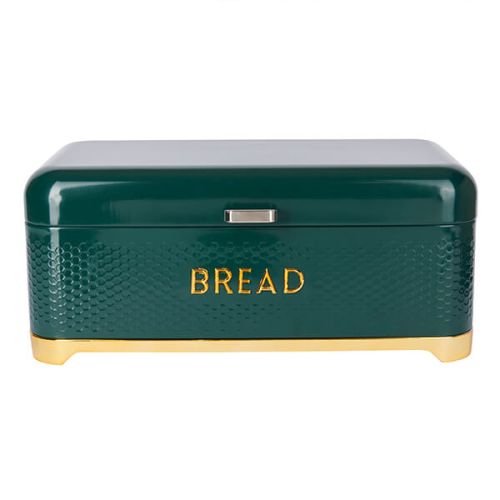 Lovello Textured Hunter Green Bread Bin
