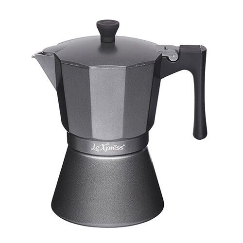 Le Xpress 6 Cup Espresso Coffee Maker Grey