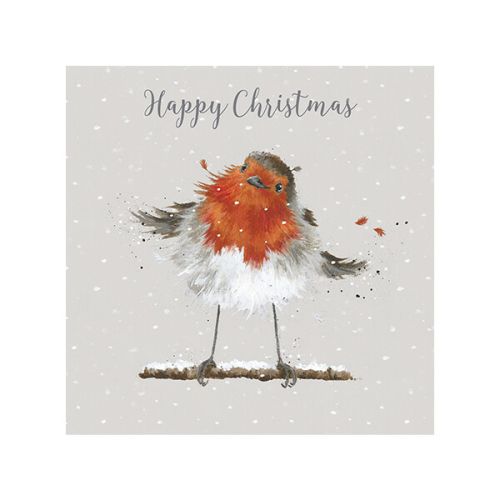 Wrendale Designs Christmas Robin Luxury Boxed Christmas Cards