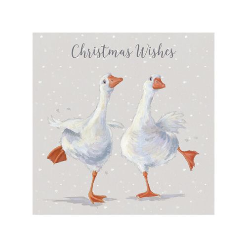 Wrendale Designs Dancing On Ice Luxury Boxed Christmas Cards