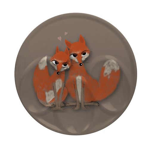 Melamaster Spoon Rest Fox