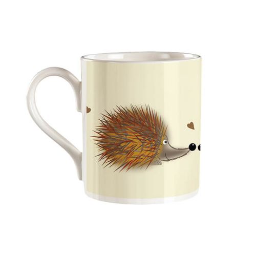 Melamaster Straight Mug Hedgehog