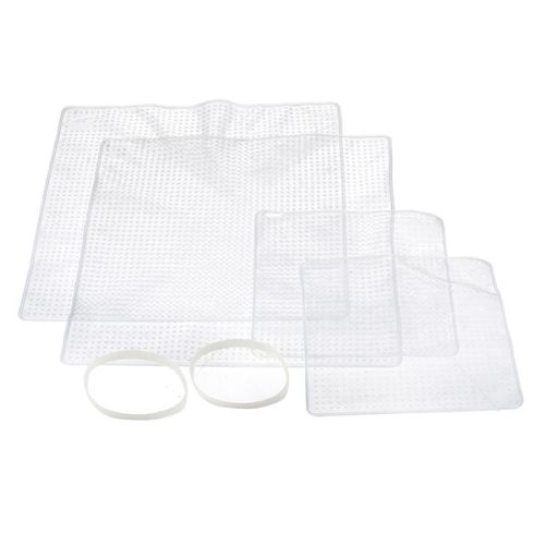 MasterClass Silicone Food Cover 15cm & 25cm Set of 4