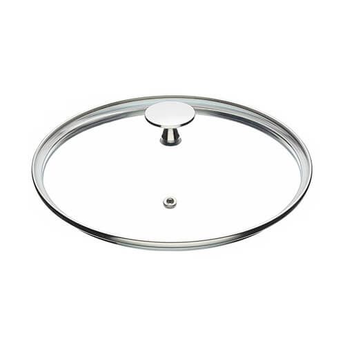 Master Class Glass Lid 20cm Stainless Steel Knob