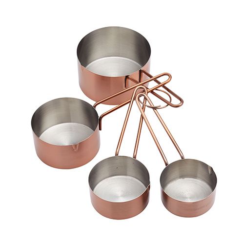 Master Class Copper Measuring Cups Set Of 4