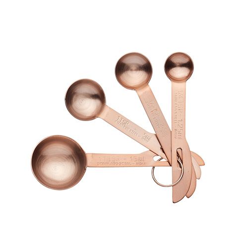 Master Class Copper Measuring Spoons Set Of 4