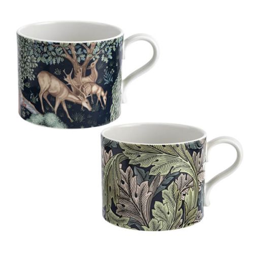 Morris & Co Brook & Acanthus Mugs Set of 2