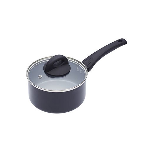 Master Class Ceramic Coated 16cm Saucepan with Lid