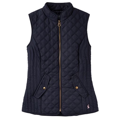 Joules Minx Quilted Gilet Marine Navy