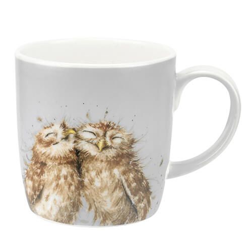 Wrendale Designs 'Birds of a Feather' Owl Large Mug