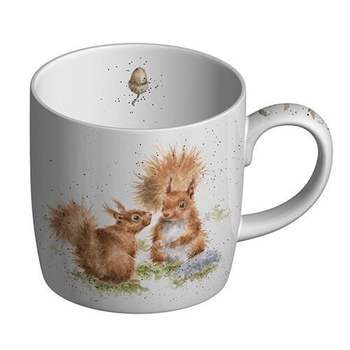 Wrendale Designs 'Between Friends' Squirrel Mug 