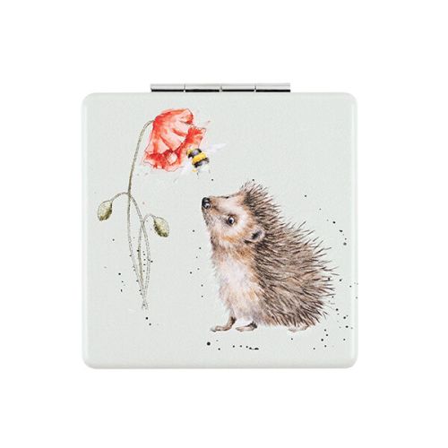 Wrendale Designs 'Busy As A Bee' Hedgehog Compact Mirror