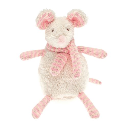 Walton & Co Nursery Softee Pink Mouse Toy