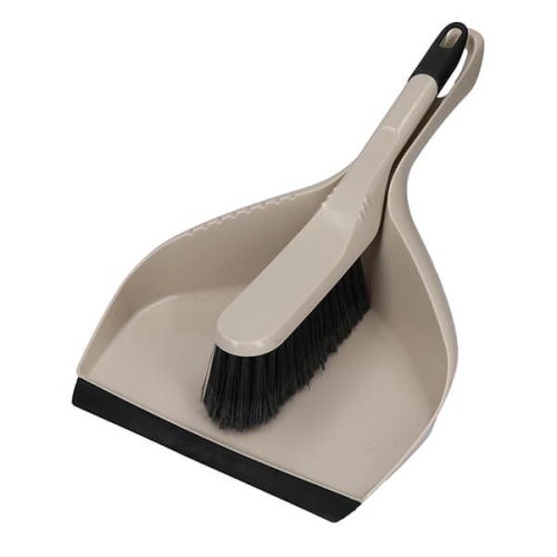 Natural Elements Eco-Friendly Recycled Plastic Dustpan and Brush