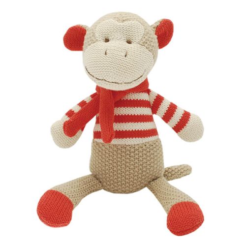 Walton & Co Knitted Monkey Toy
