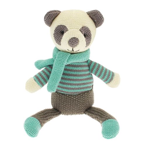 Walton & Co Knitted Panda Toy