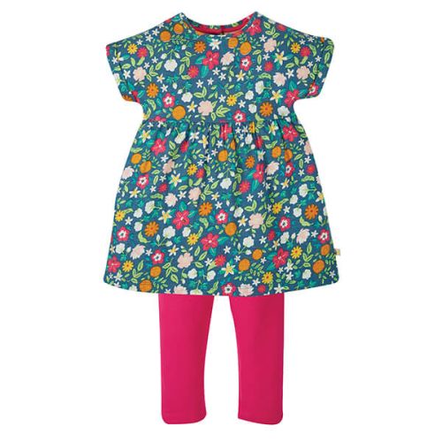 Frugi Organic Flower Valley Olivia Outfit