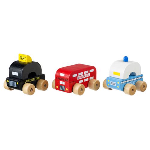 Orange Tree Toys First London Vehicles Wooden Toy