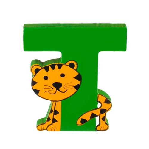 Orange Tree Toys Wooden Alphabet Letters T