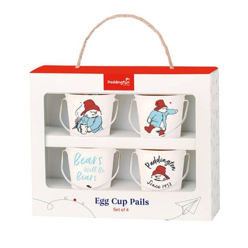 Paddington Bear Egg Cup Pails Cream