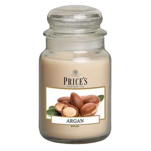 Prices Fragrance Collection Argan Large Jar Candle