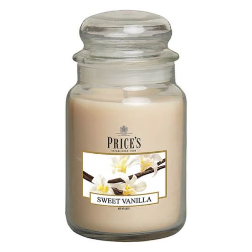 Prices Fragrance Collection Sweet Vanilla Large Jar Candle