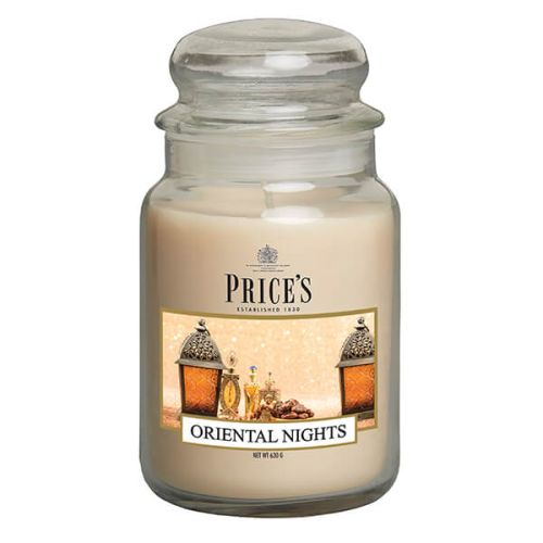 Prices Fragrance Collection Oriental Nights Large Jar Candle