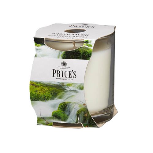 Prices Fragrance Collection White Musk Cluster Jar Candle