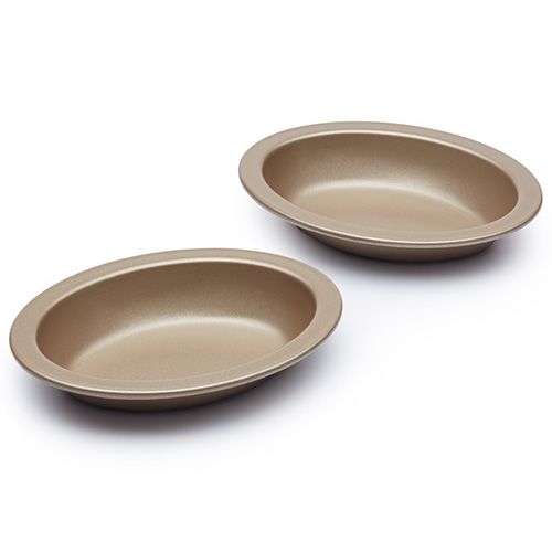 Paul Hollywood Non-Stick Set Of 2 Mini Oval Pie Dishes