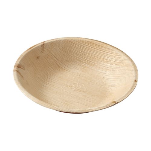 EcoSouLife Areca Nut Leaf 18cm Bowl, 25 Pieces