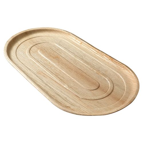 EcoSouLife Areca Nut Leaf 56 x 30cm Serving Tray, 3 Pieces