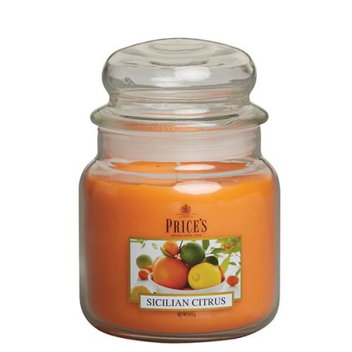 Prices Fragrance Collection Sicilian Citrus Medium Jar Candle