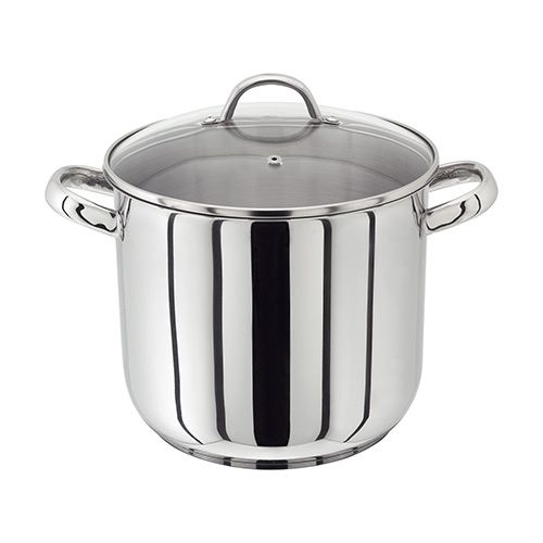 Judge 22cm Stainless Steel Stockpot With Vented Glass Lid
