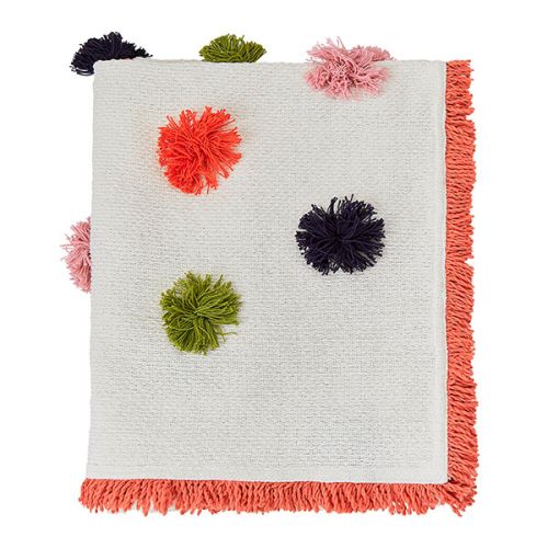 Joules Early Riser 130cm x 170cm Throw Multi Coloured