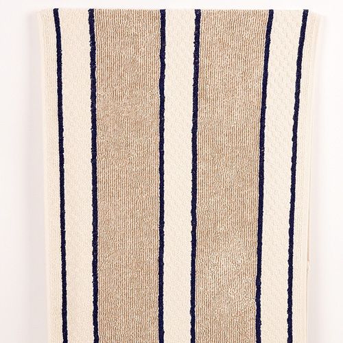 Range Towel Navy Stripe