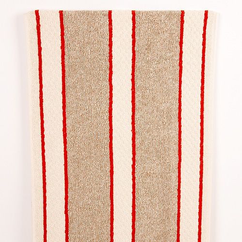Range Towel Bordeaux Stripe