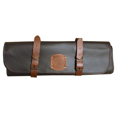 Rockingham Forge 10 Pocket Brown Leather Case