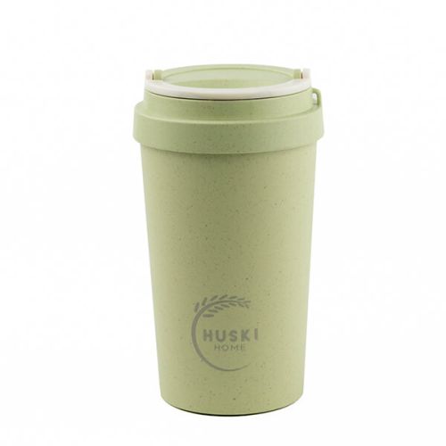Huski Home Rice Husk Travel Cup Pastel Green 400ml