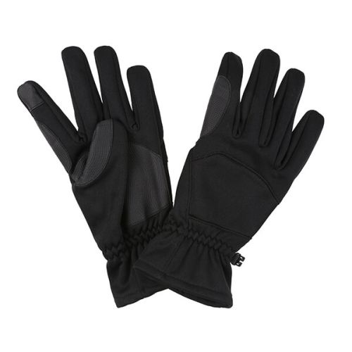 Regatta Black Men's Softshell Touchtip Gloves