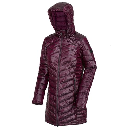 Regatta Prune Andell II Lightweight Insulated Quilted Hooded Parka Walking Jacket
