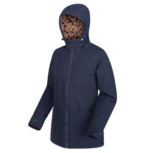 Regatta Navy Bergonia II Waterproof Insulated Hooded Jacket