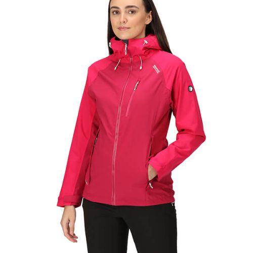 Regatta Womens Birchdale Waterproof Jacket Berry Pink