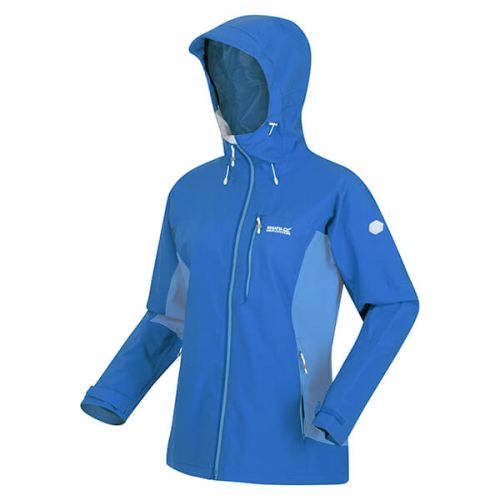 Regatta Women's Highton Stretch III Waterproof Jacket Lapis Blue Sonic Blue