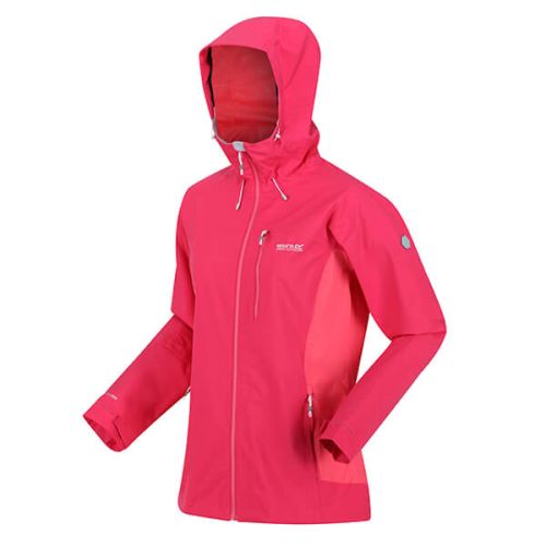Regatta Women's Highton Stretch III Waterproof Jacket Rethink Pink Tropical Pink