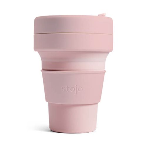 Stojo Brooklyn Carnation Collapsible Pocket Cup 12oz/355ml