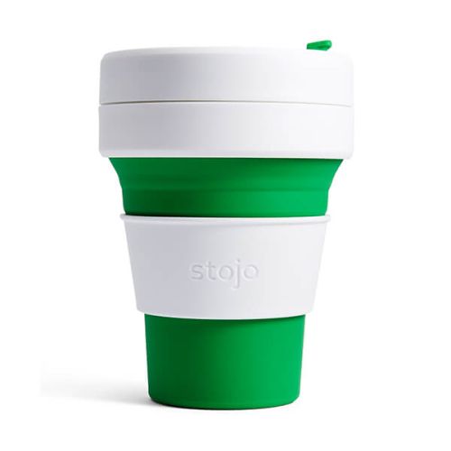 Stojo Green Collapsible Pocket Cup 12oz/355ml