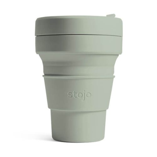Stojo Brooklyn Sage Collapsible Pocket Cup 12oz/355ml